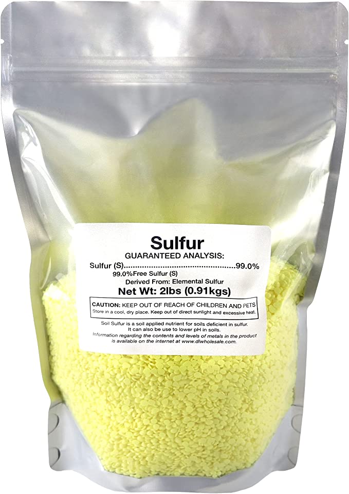 Pure sulfur element sample
