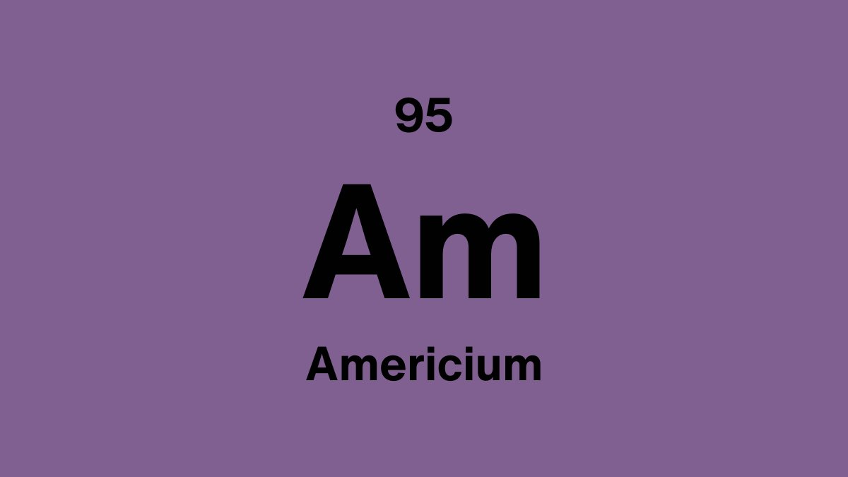 Americium (Am), element 95