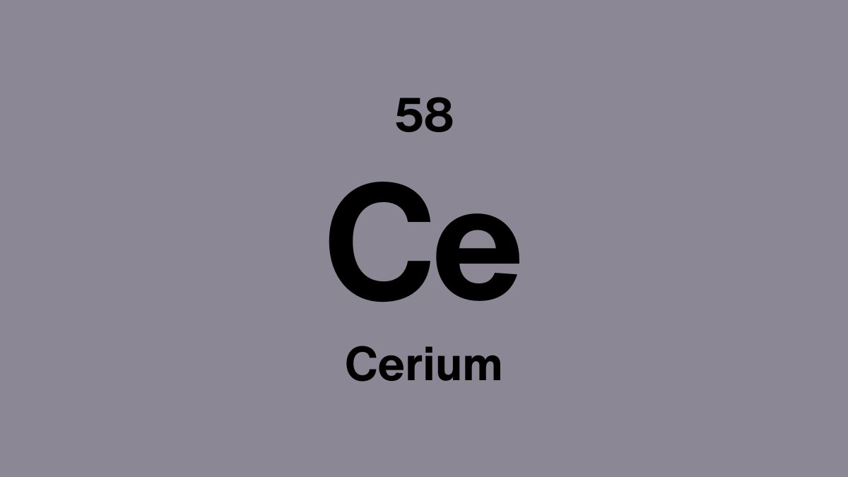 Cerium element