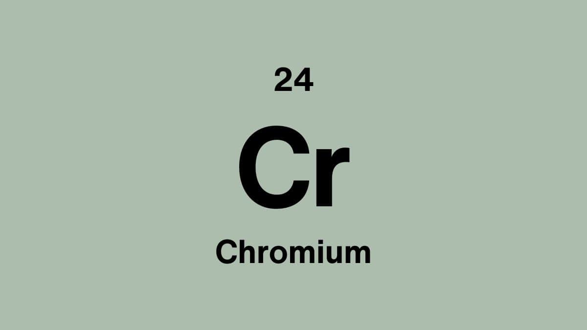 Chromium element