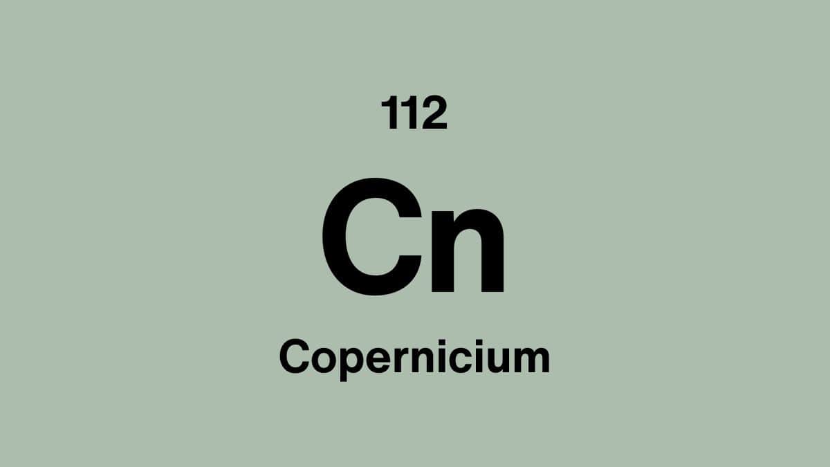 Copernicium (Cn), element 112