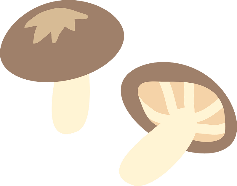 graphic of a mushroom