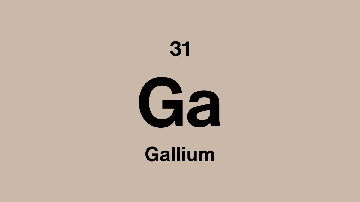 Gallium element