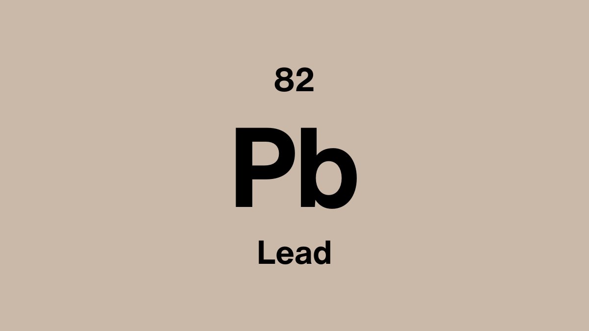 Lead (Pb), element 82