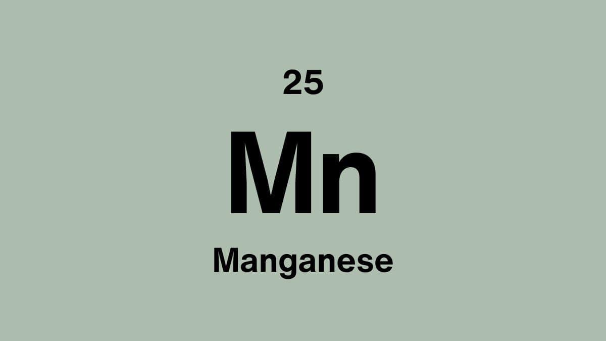 Manganese element
