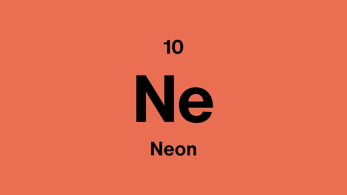 The neon element blog icon