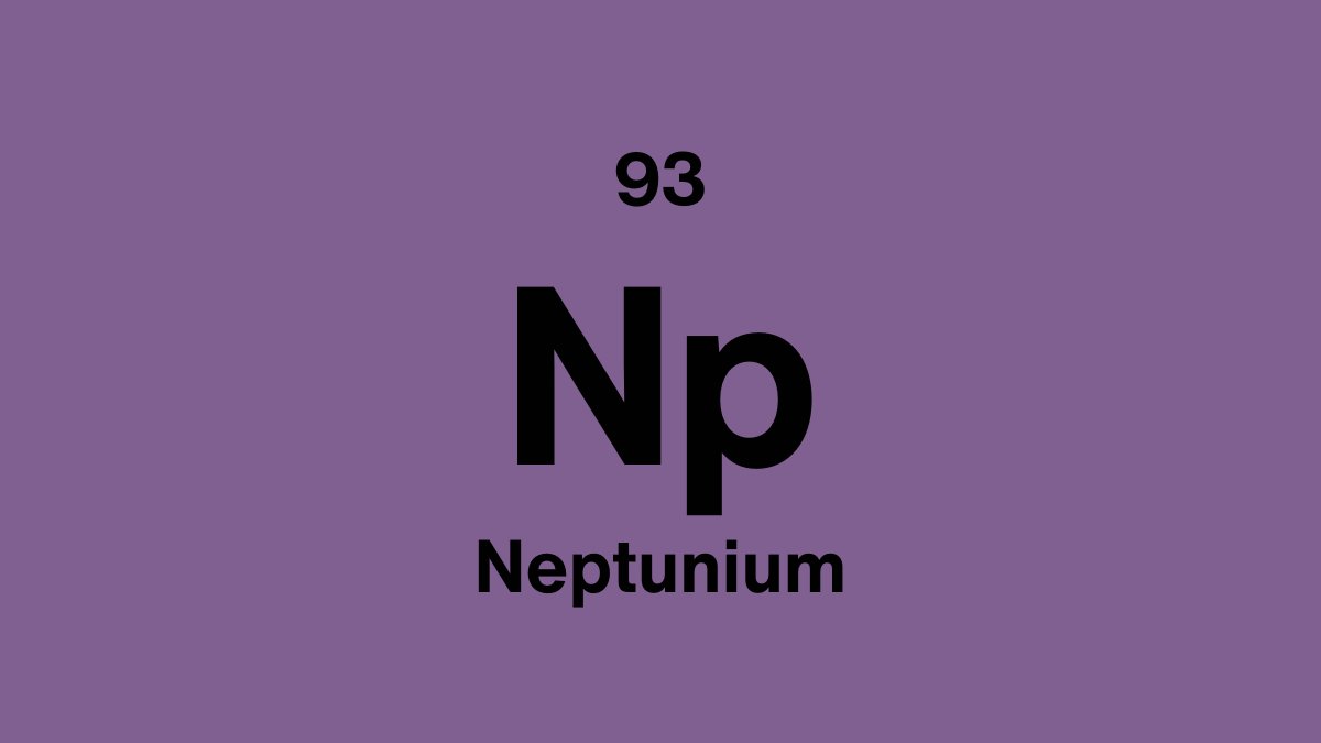 Neptunium (Np), element 93