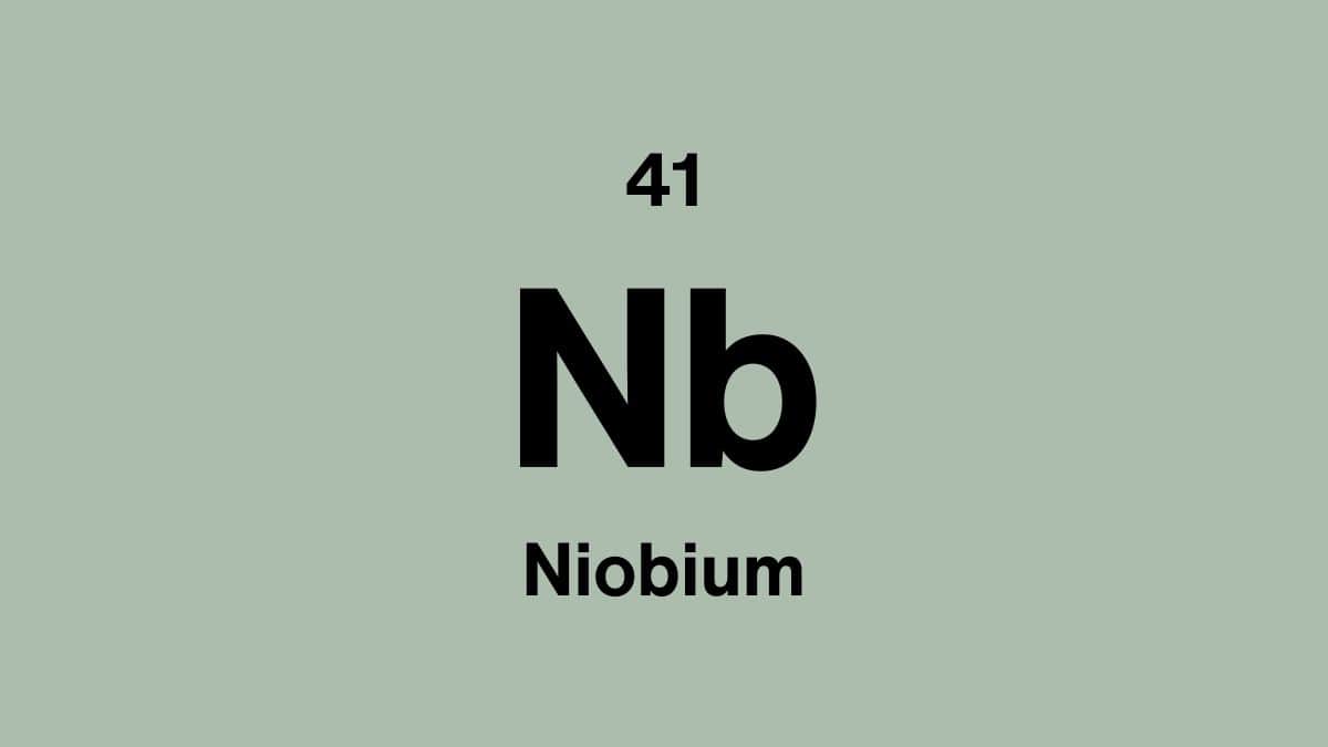 Niobium element