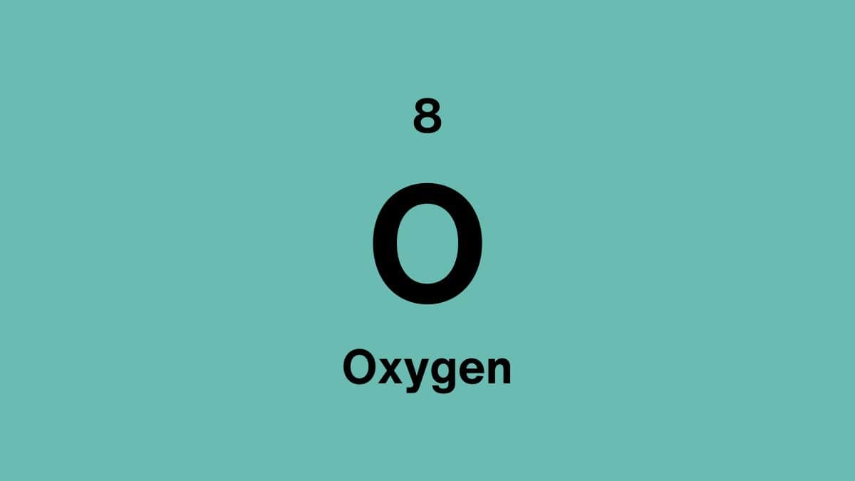 oxygen element