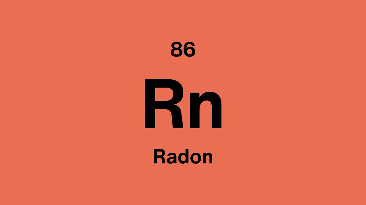 Radon (Rn), element 86
