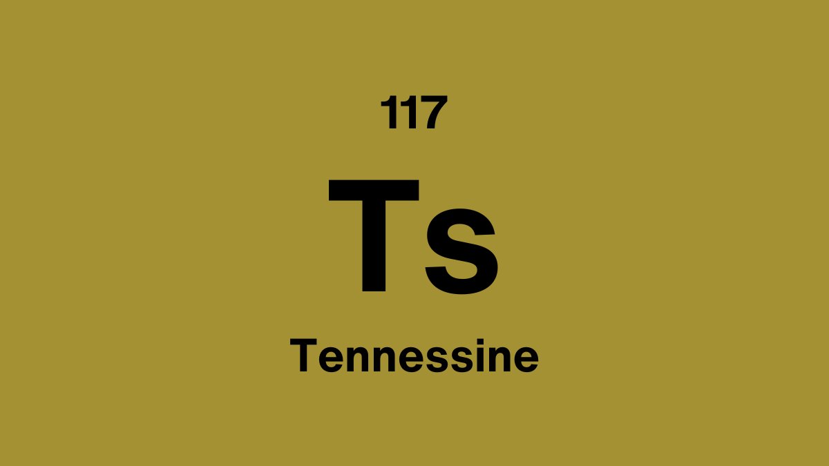 Tennessine (Ts), element 117