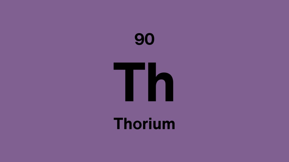 Thorium (Th), element 90