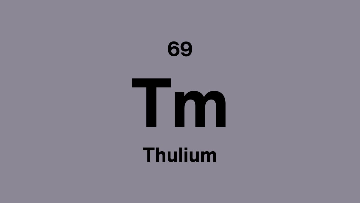 Thulium (Tm), element 69