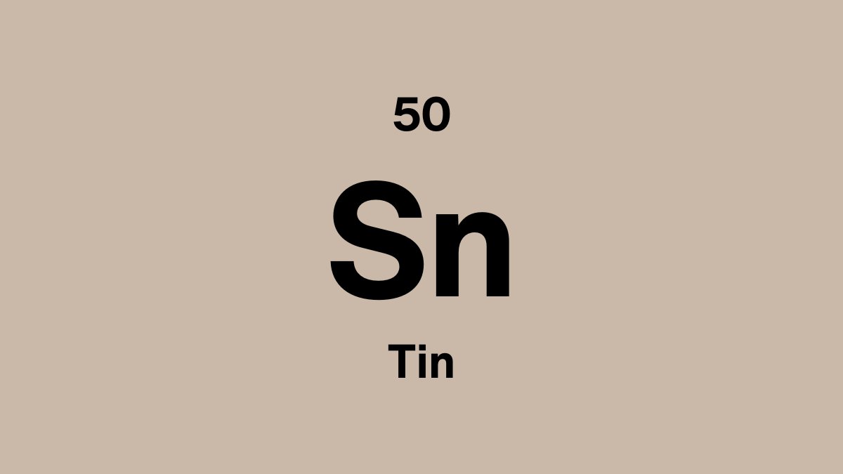 Tin element